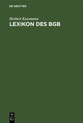 Lexikon des BGB