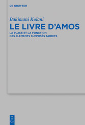 Le livre d'Amos