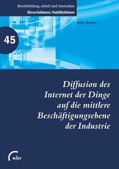 Diffusion des Internet der Dinge auf die mittlere Beschäftigungsebene der Industrie