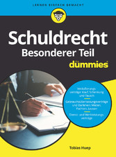 Schuldrecht Besonderer Teil f&uuml;r Dummies