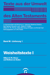 Weisheitstexte I