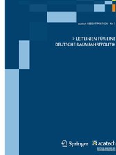 Leitlinien für eine deutsche Raumfahrtpolitik