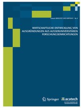 Wirtschaftliche Entwicklung von Ausgründungen aus außeruniversitären Forschungseinrichtungen