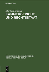 Kammergericht und Rechtsstaat