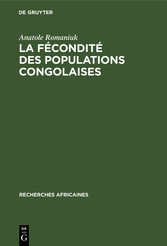 La fécondité des populations congolaises