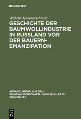 Geschichte der Baumwollindustrie in Russland vor der Bauernemanzipation