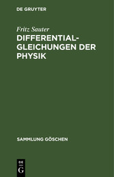 Differentialgleichungen der Physik