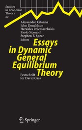 Essays in Dynamic General Equilibrium Theory