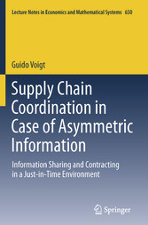 Supply Chain Coordination in Case of Asymmetric Information