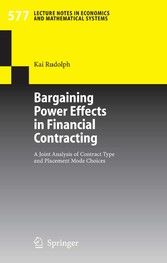 Bargaining Power Effects in Financial Contracting