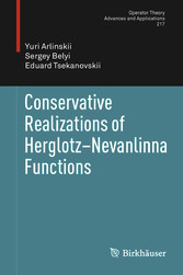 Conservative Realizations of Herglotz-Nevanlinna Functions