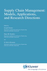 Supply Chain Management: Models, Applications, and Research Directions