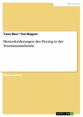 Herausforderungen des Pricing in der Tourismusindustrie