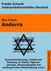 Andorra - Lektürehilfe und Interpretationshilfe: Interpretationen und Vorbereitungen für den Deutschunterricht