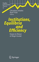 Institutions, Equilibria and Efficiency