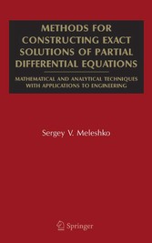 Methods for Constructing Exact Solutions of Partial Differential Equations