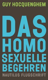 Das homosexuelle Begehren