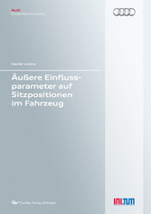 &#xC4;u&#xDF;ere Einflussparameter auf Sitzpositionen im Fahrzeug