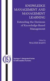 Knowledge Management and Management Learning: