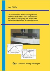 Die nichtlineare Berechnung ebener Rahmen aus Stahl- oder Spannbeton mit Ber&#xFC;cksichtigung der durch das Aufrei&#xDF;en bedingten Achsendehnung