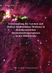 Untersuchung des warmen und dichten Interstellaren Mediums in drei massereichen Sternentstehungsregionen in der Milchstra&#xDF;e