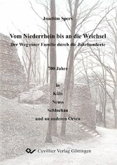 Vom Niederrhein bis an die Weichsel