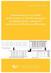 Assessment of structural performance of retrofit measures on characteristic 'interwar' structures in  Bucharest, Romania