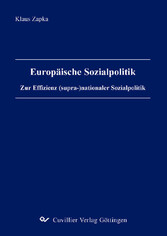 Europ&#xE4;ische Sozialpolitik