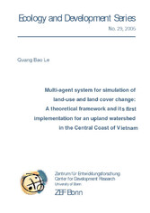 Multi-agent system for simulation of land-use and land cover change