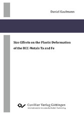 Size Effects on the Plastic Deformation of the BCC-Metals Ta and Fe