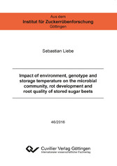 Impact of environment, genotype and storage temperature on the microbial community, rot development and root quality of stored sugar beets