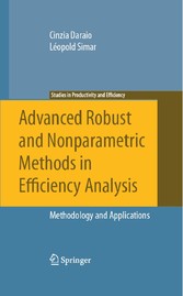 Advanced Robust and Nonparametric Methods in Efficiency Analysis