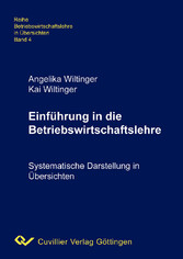 Einf&#xFC;hrung in die Betriebswirtschaft