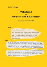 Volksfeind im Arbeiter- und Bauernstaat