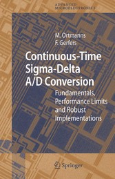 Continuous-Time Sigma-Delta A/D Conversion