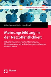 Meinungsbildung in der Netzöffentlichkeit