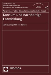 Konsum und nachhaltige Entwicklung