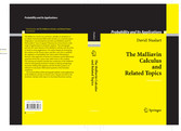 The Malliavin Calculus and Related Topics