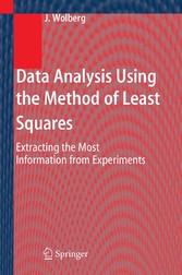 Data Analysis Using the Method of Least Squares