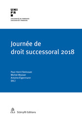 Journée de droit successoral 2018