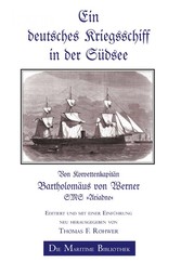 Ein deutsches Kriegsschiff in der Südsee