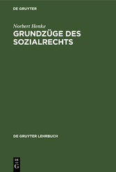 Grundzüge des Sozialrechts