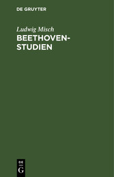 Beethoven-Studien