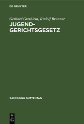 Jugendgerichtsgesetz