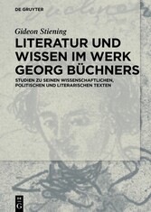 Literatur und Wissen im Werk Georg Büchners