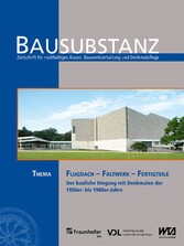 BAUSUBSTANZ Thema: Flugdach - Faltwerk - Fertigteile