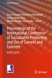 Proceedings of the International Conference of Sustainable Production and Use of Cement and Concrete