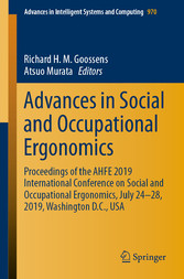 Advances in Social and Occupational Ergonomics