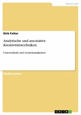 Analytische und assoziative Kreativitätstechniken