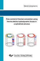 Flow control of thermal convection using thermo electro hydrodynamic forces in a cylindrical annulus